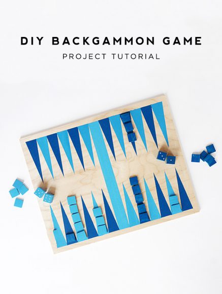 Make a Simple Backgammon Game for Summer Nights | Handmade Charlotte