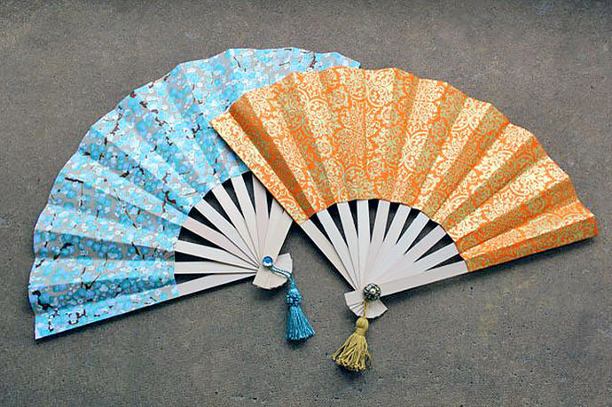 DIY Japanese Fans, tutorial via eHow