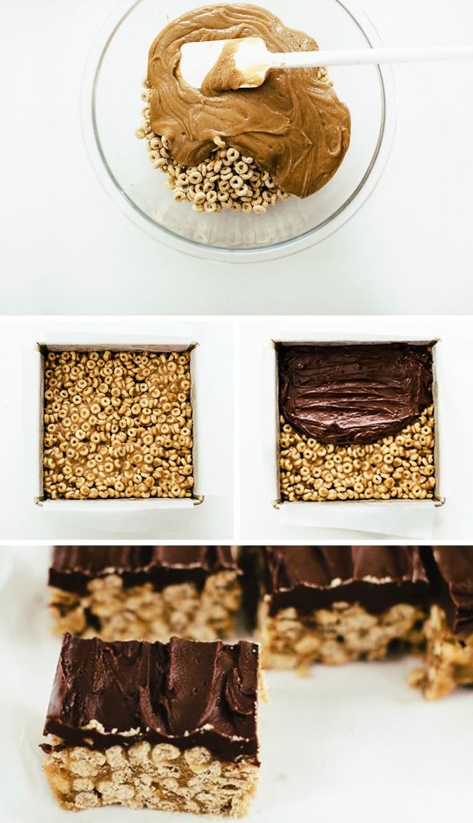 No Bake Cereal Bars Recipe