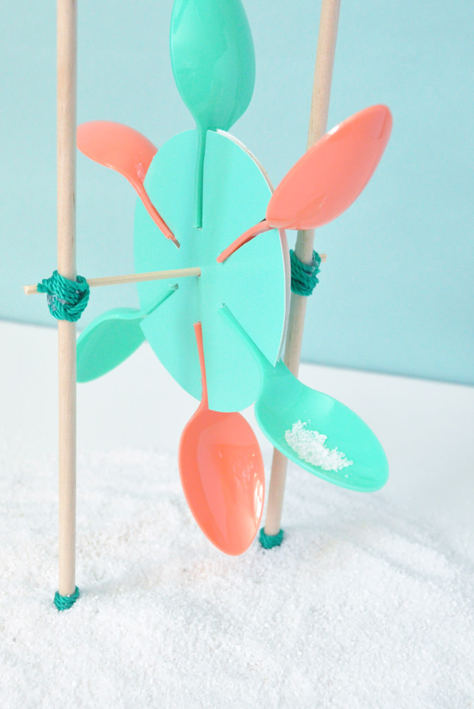 DIY Sand Mill Beach Toy