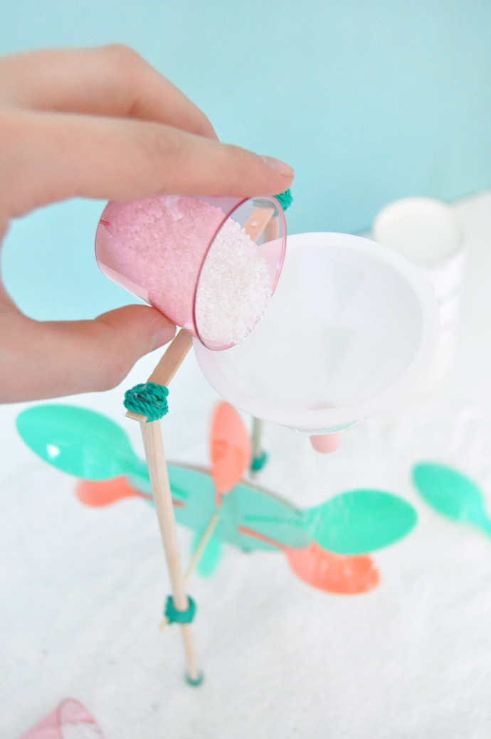 DIY Sand Mill Beach Toy