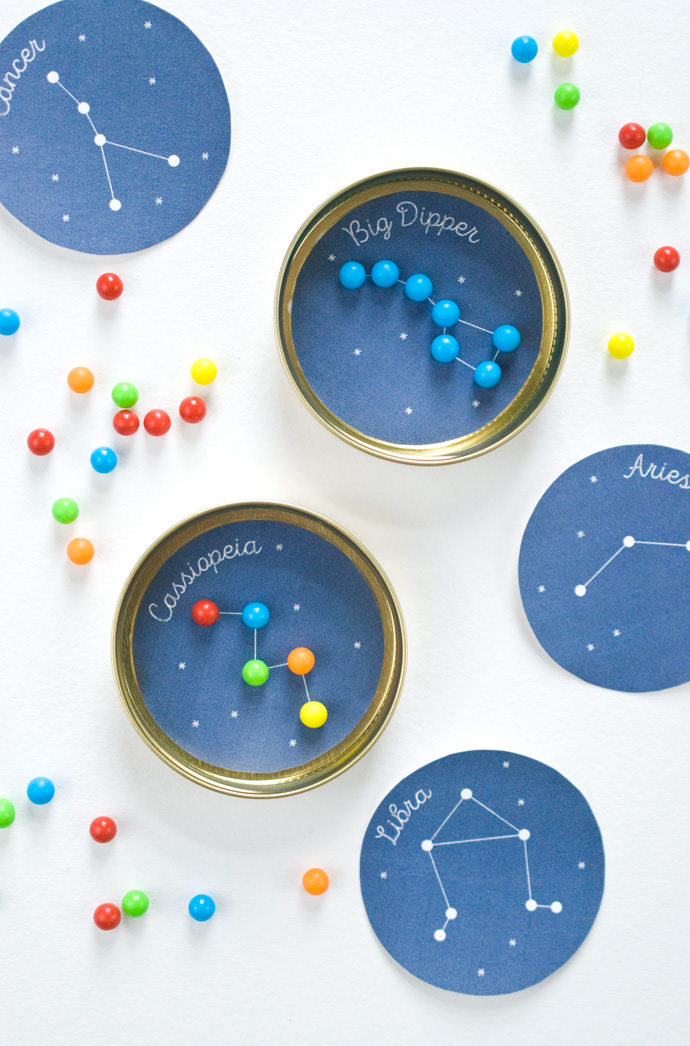 Printable Candy Constellation Game