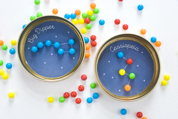 Printable Candy Constellation Game