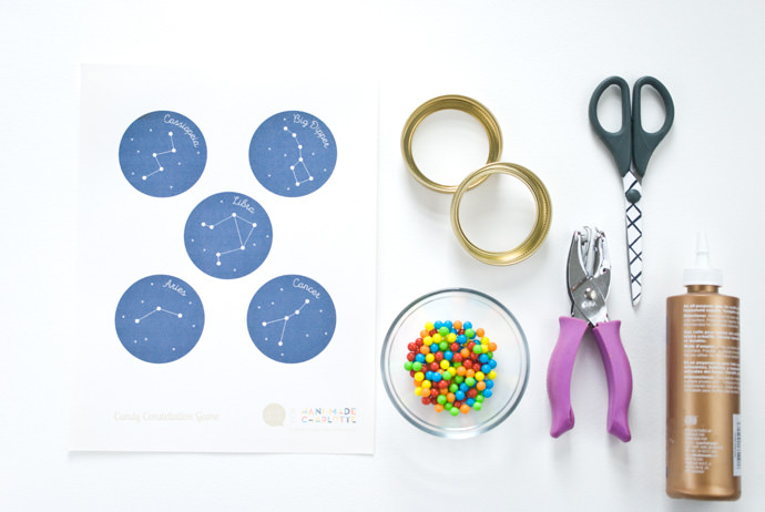 Printable Candy Constellation Game