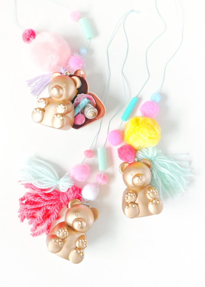 DIY Teddy Bear Lockets