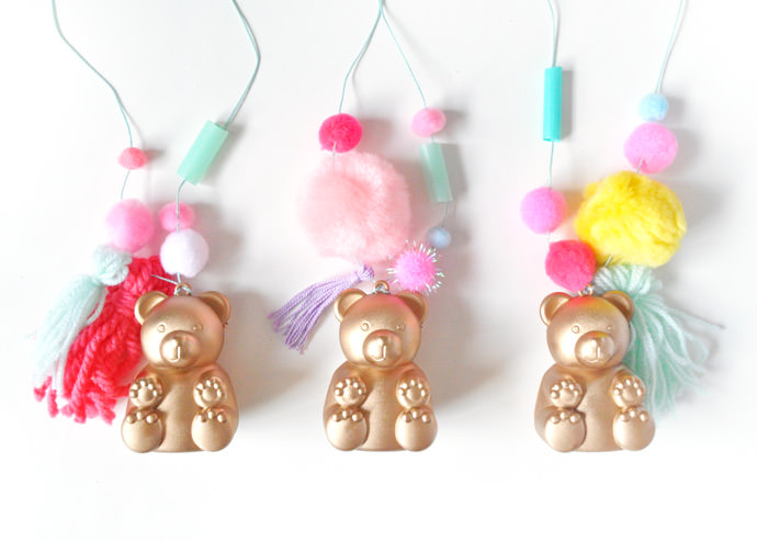 DIY Teddy Bear Lockets