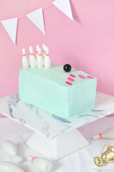 Bowling Alley Cake