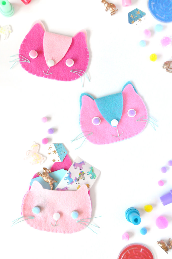 DIY Kitten Clutches