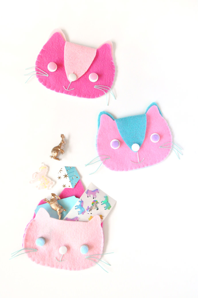 DIY Kitten Clutches