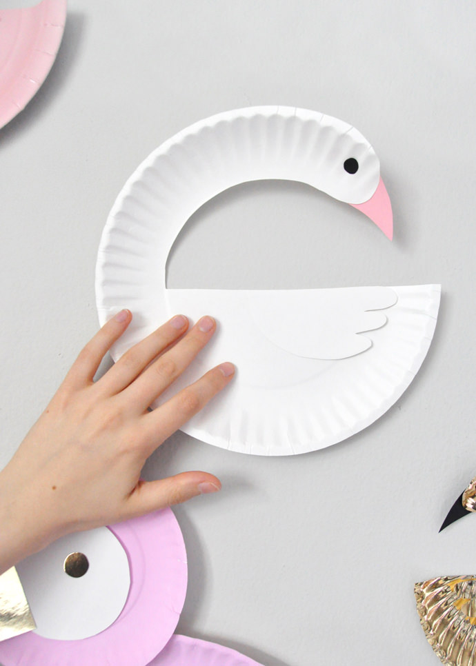 DIY Paper Plate Birds