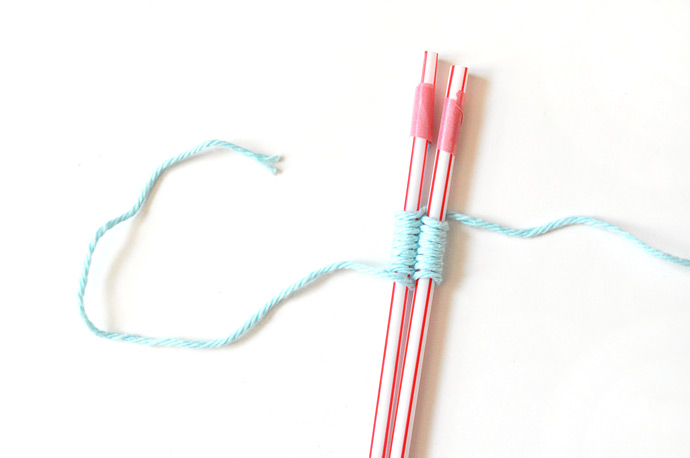 DIY Woven Yarn Friendship Bracelets