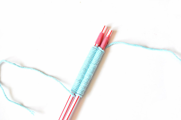 DIY Woven Yarn Friendship Bracelets