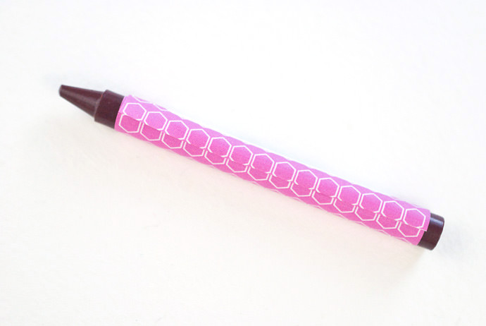 Printable Custom Crayon Wrappers