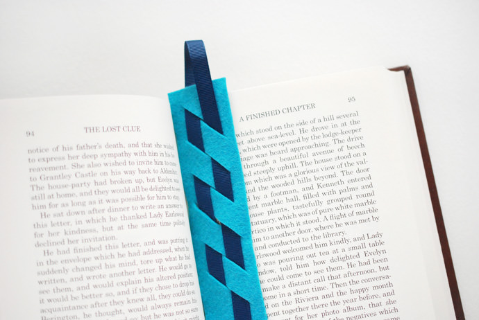 DIY Woven Bookmark