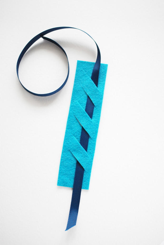 DIY Woven Bookmark