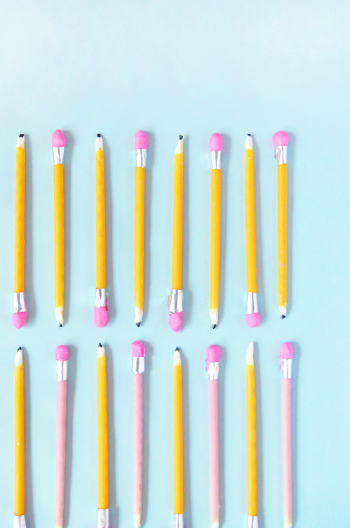 DIY Back-to-School Pocky Pencils