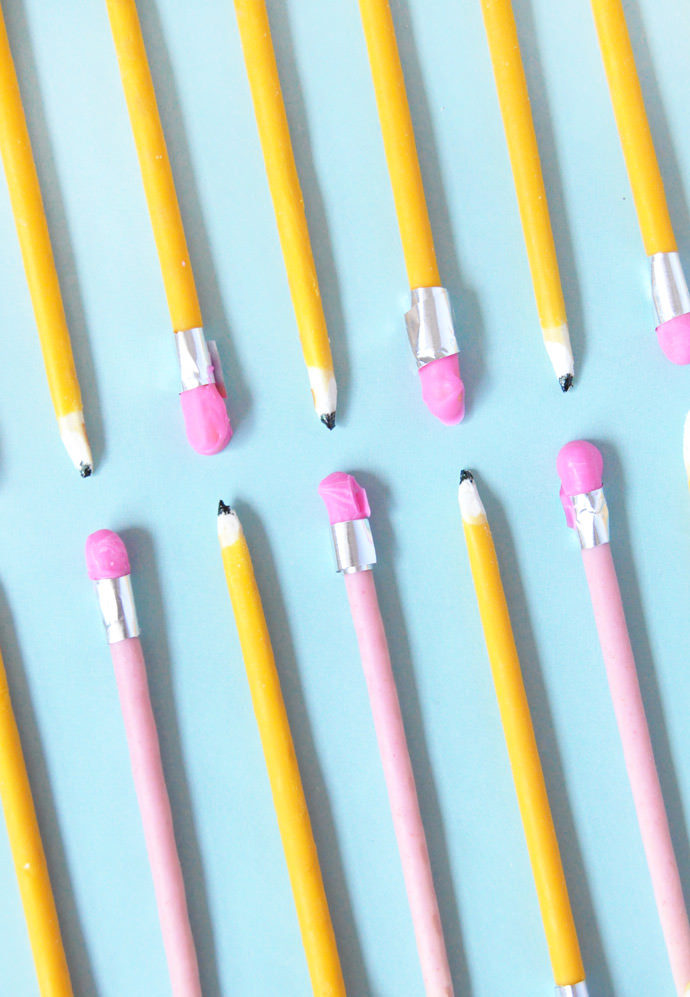 DIY Back-to-School Pocky Pencils