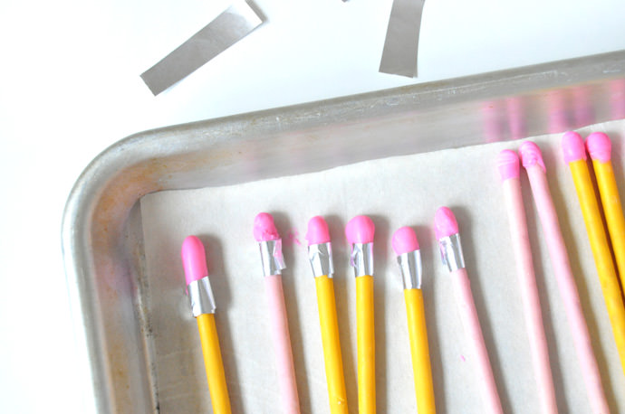 DIY Back-to-School Pocky Pencils