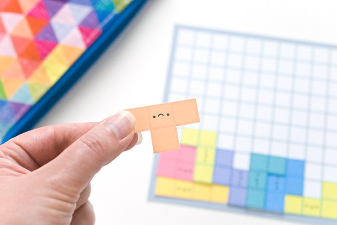 DIY Printable Tetris