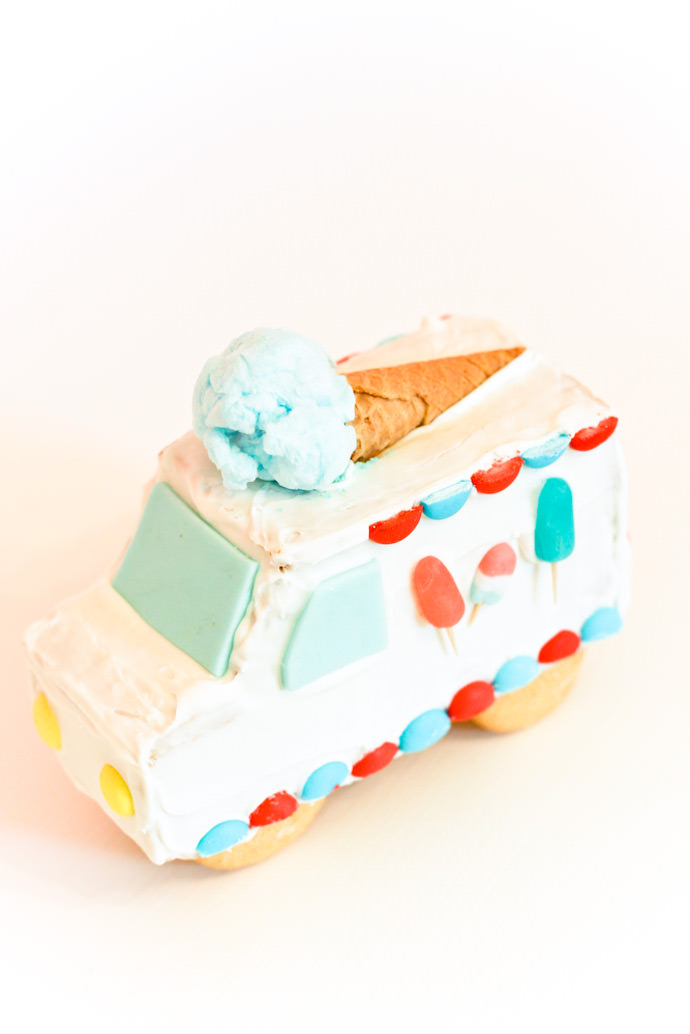 Gingerbread Ice Cream Trucks