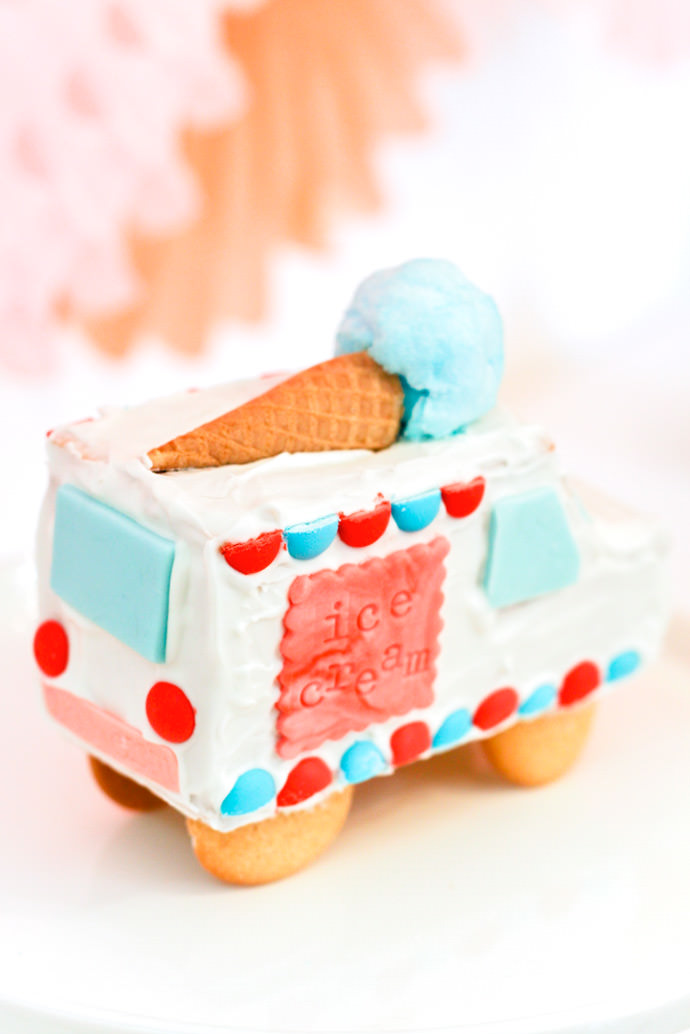 Gingerbread Ice Cream Trucks