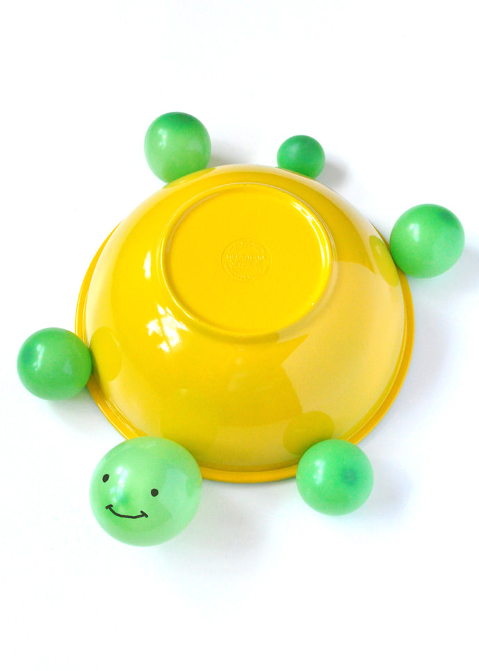 DIY Balloon Turtle Toys