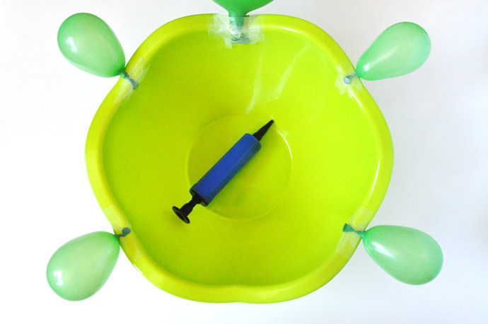 DIY Balloon Turtle Toys