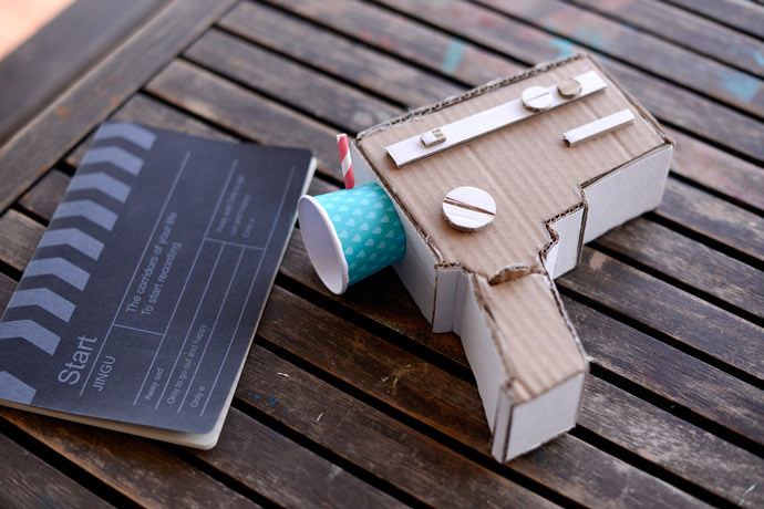 DIY Cardboard Super 8 Camera