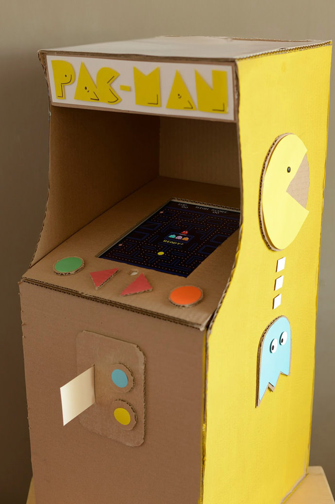Cardboard Arcade: DIY Pac Man Game