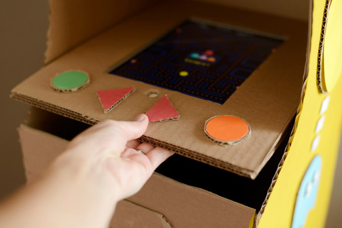 Cardboard Arcade: DIY Pac Man Game