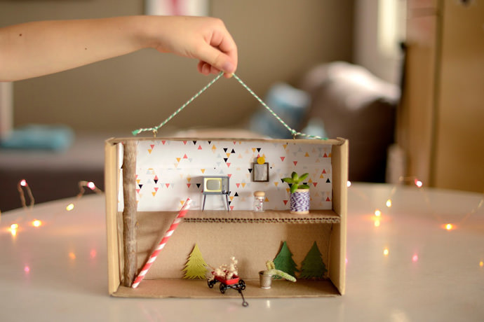 DIY Shoebox Fairy Cottage