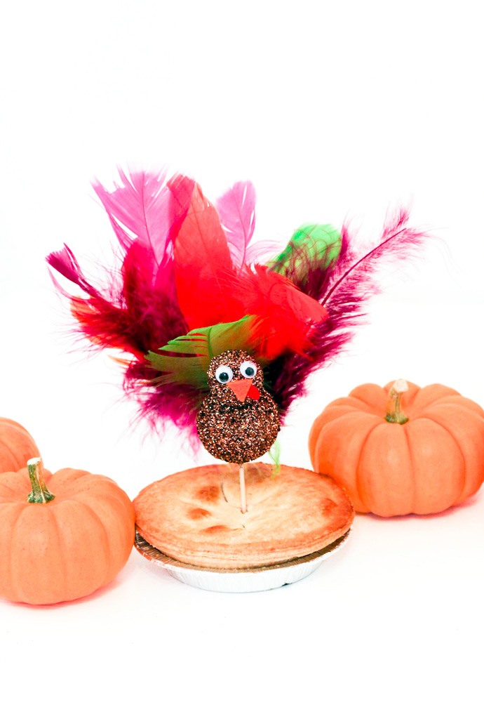 DIY Turkey Pie Toppers