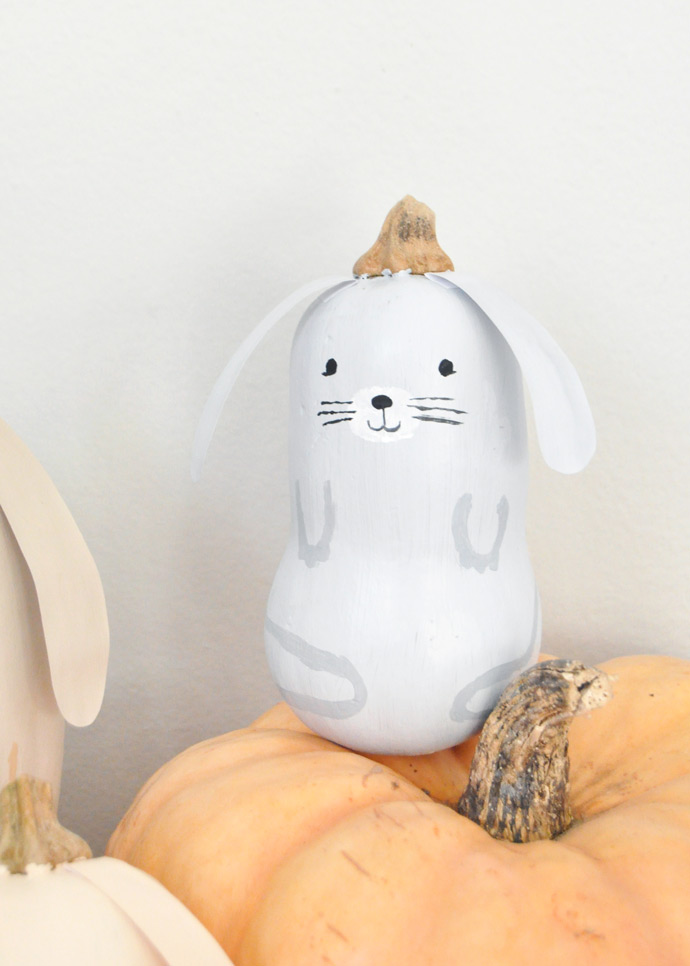 DIY Butternut Squash Bunnies