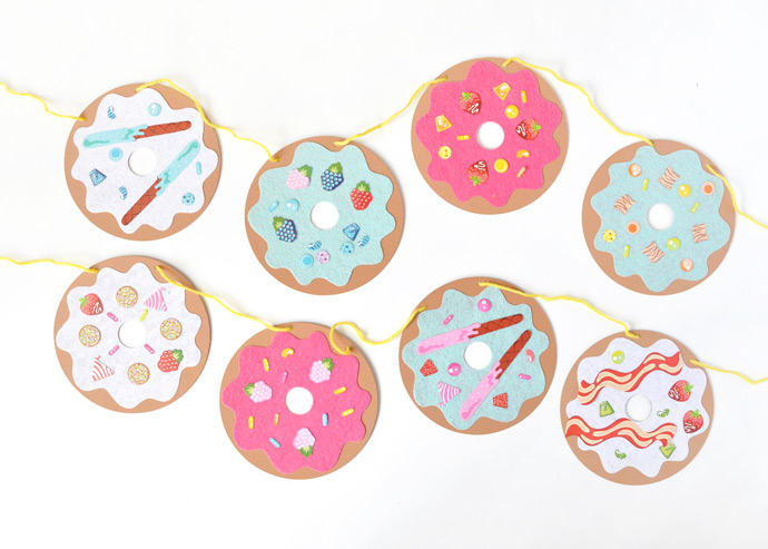 DIY Donut Shop Garland