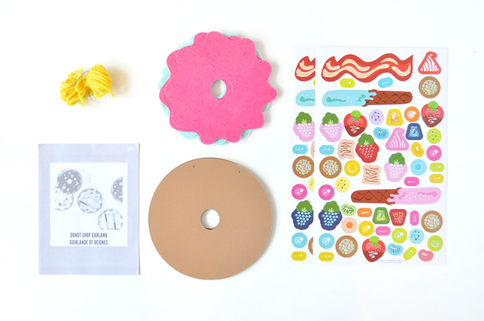 DIY Donut Shop Garland