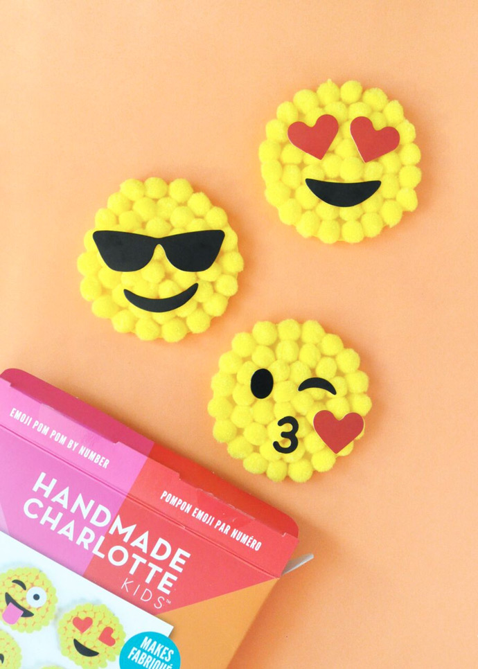 DIY Emoji Pom Pom by Number