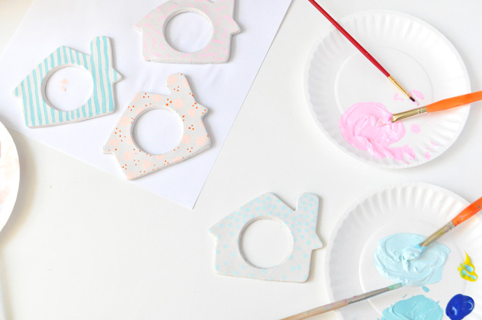 DIY Napkin Ring Ornaments