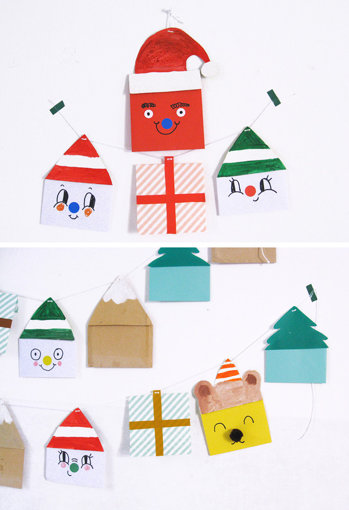 DIY Advent Garland