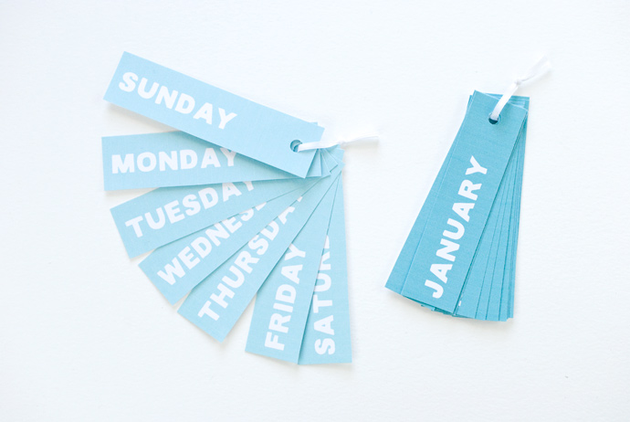 DIY Printable Perpetual Calendar