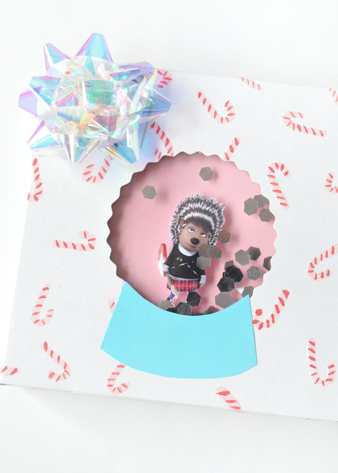 DIY Snow Globe Gift Boxes