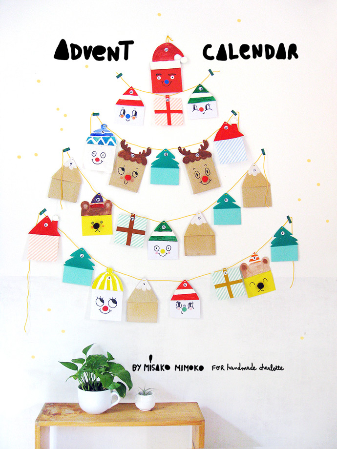 DIY Advent Garland