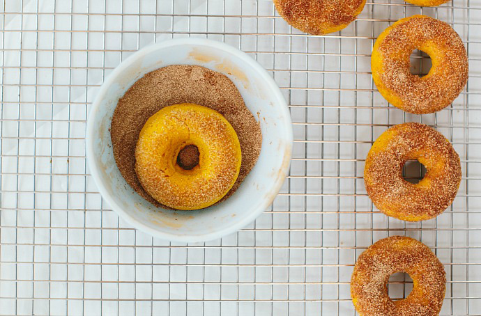 Baked Pumpkin Donuts Recipe