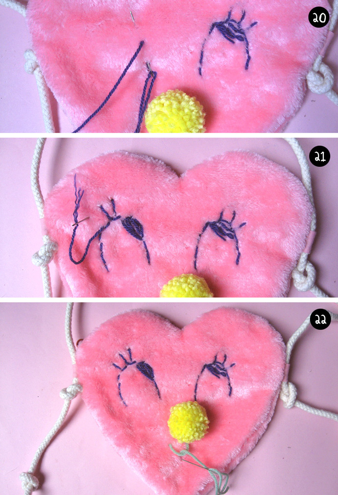 DIY Felt Fox Purse Kids Sewing Craft - I Heart Crafty Things