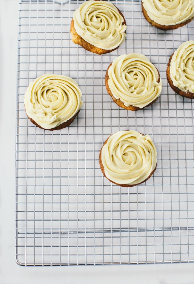 Recipe: Banana Cupcakes with Banana Buttercream