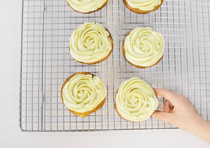 Recipe: Banana Cupcakes with Banana Buttercream