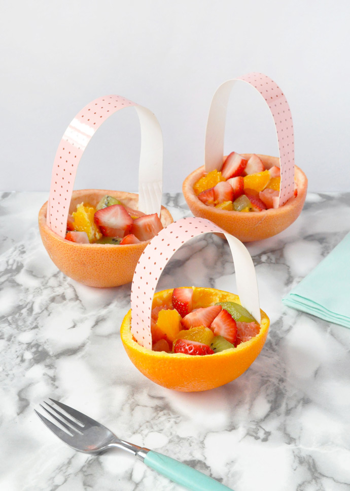 Easter Brunch Citrus Baskets