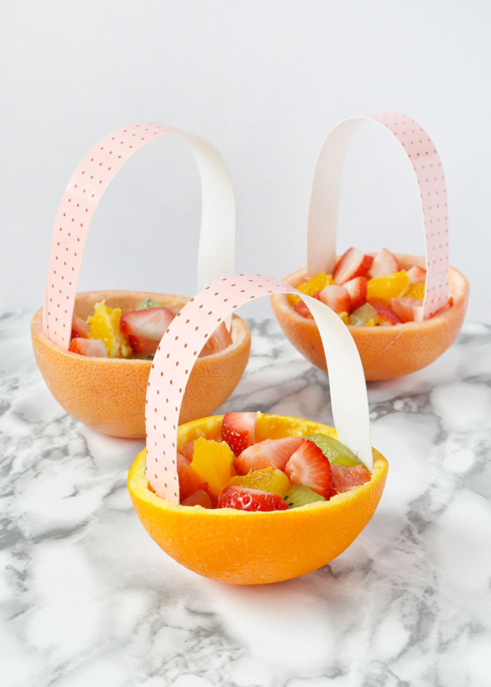 Easter Brunch Citrus Baskets