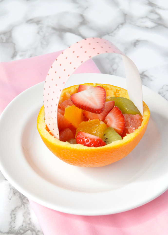 Easter Brunch Citrus Baskets