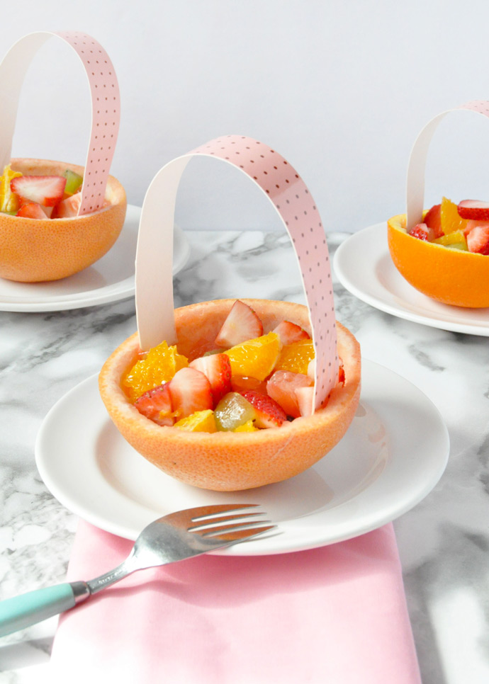 Easter Brunch Citrus Baskets