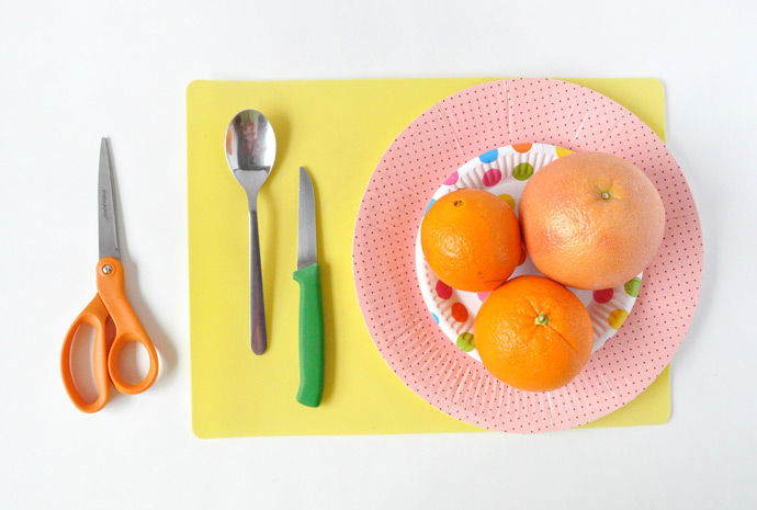 Easter Brunch Citrus Baskets